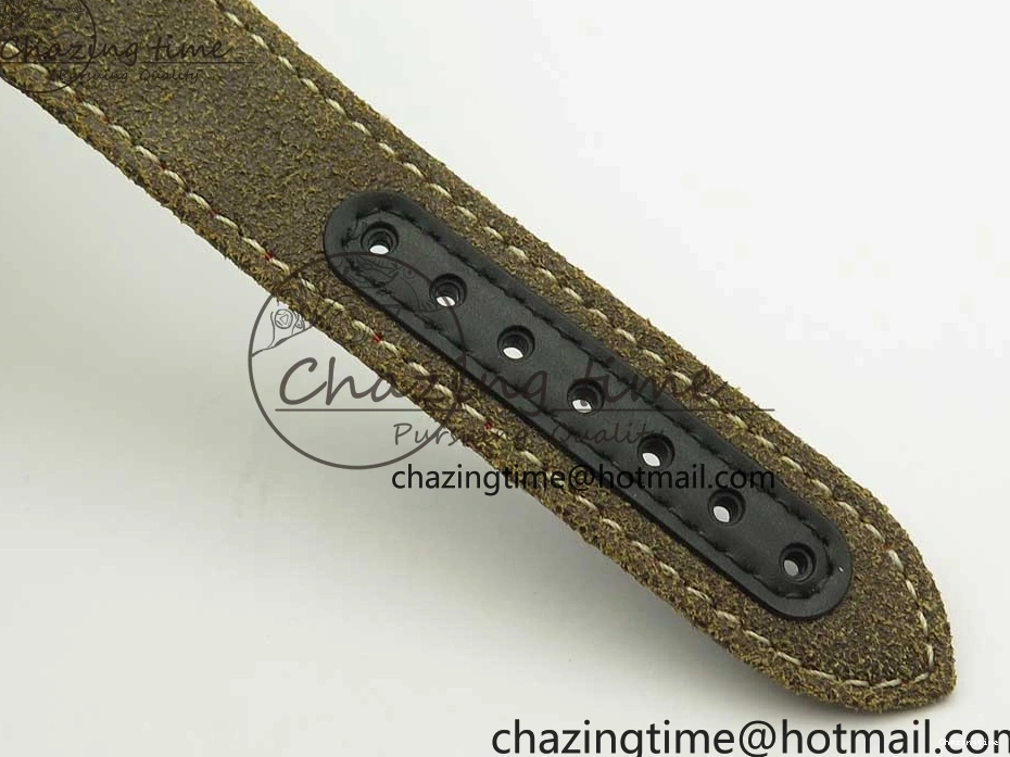 0118 SmoothTexture Speedmaster “Dark Side of The Moon” Real Ceramic OMF 1:1 Best Edition Vintage Black on Brown Leather Strap A 7975